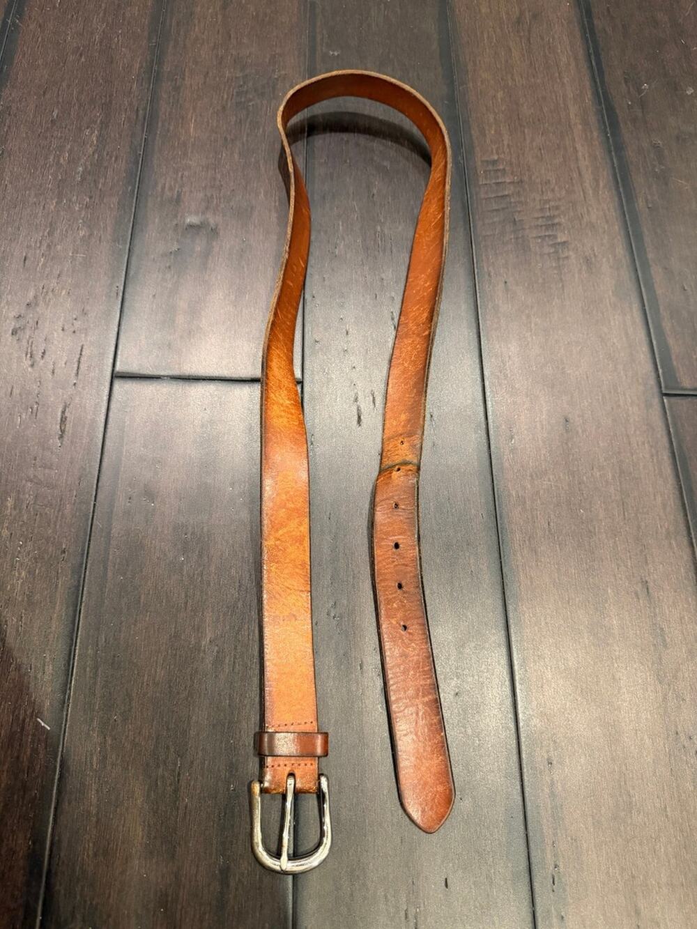 Austin Jeffers Italian Leather Belt 45” Long